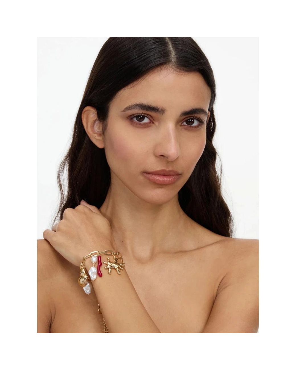 Self-Portrait Metallic Bracelets