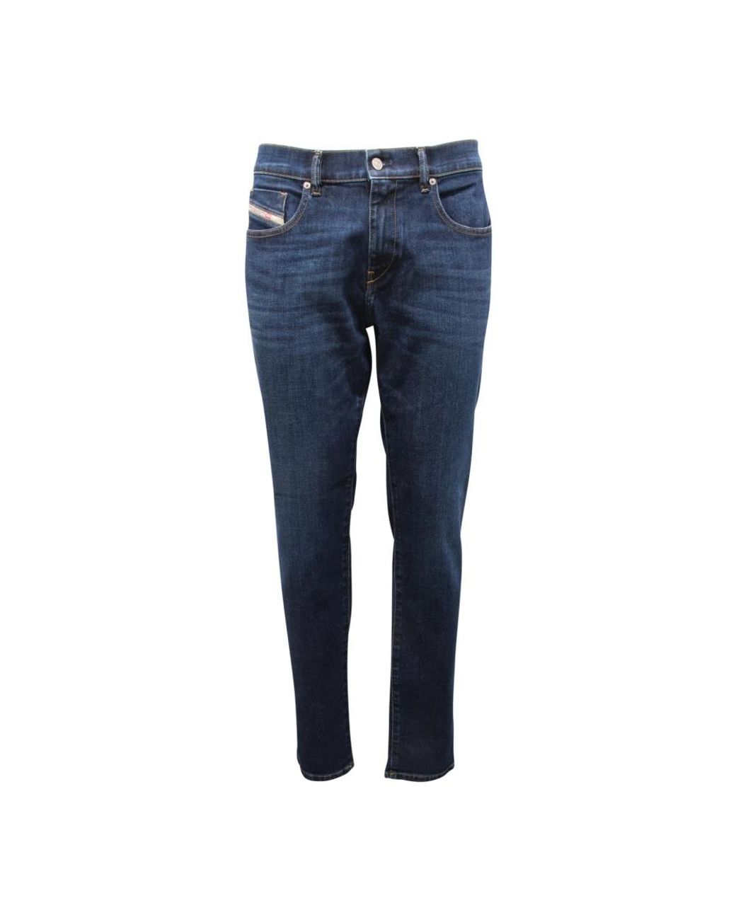 DIESEL Blue Slim Fit Jeans for men