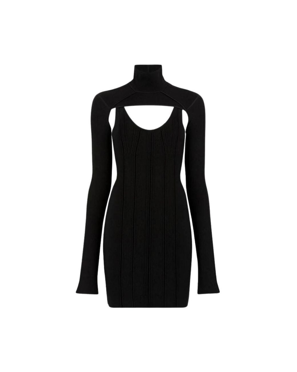Roberto Cavalli Black Short Dresses