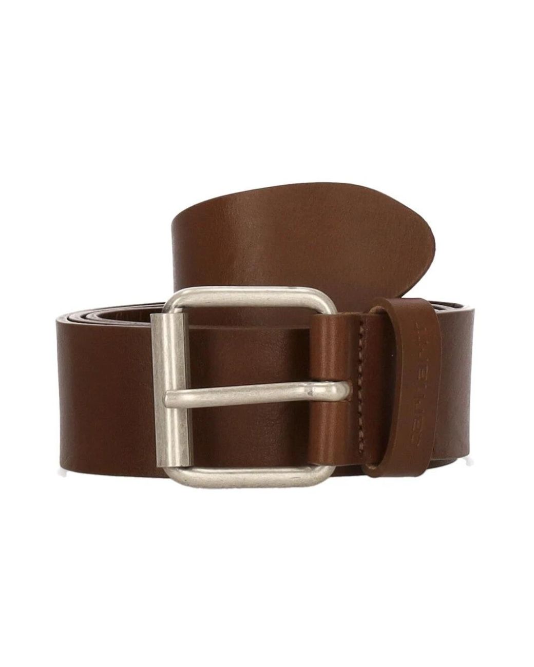 Carhartt Script Ledergürtel in Brown für Herren