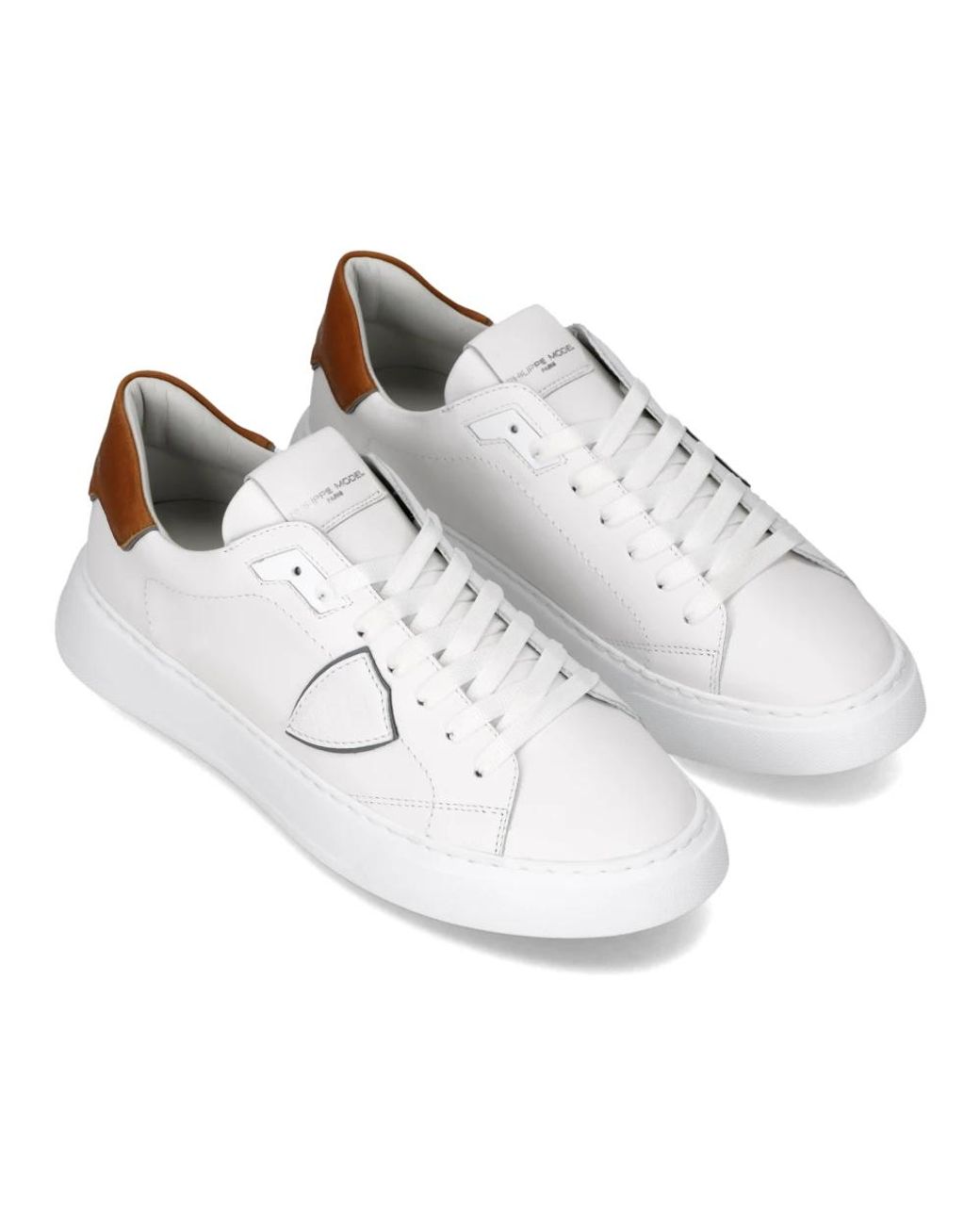 Philippe Model White Sneakers for men