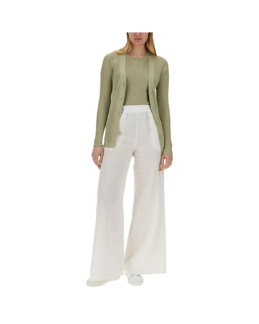 Fabiana Filippi Green Sleeveless Tops