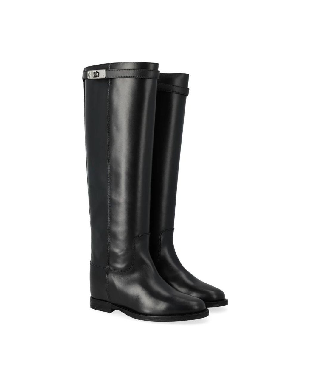 Via Roma 15 Black High Boots