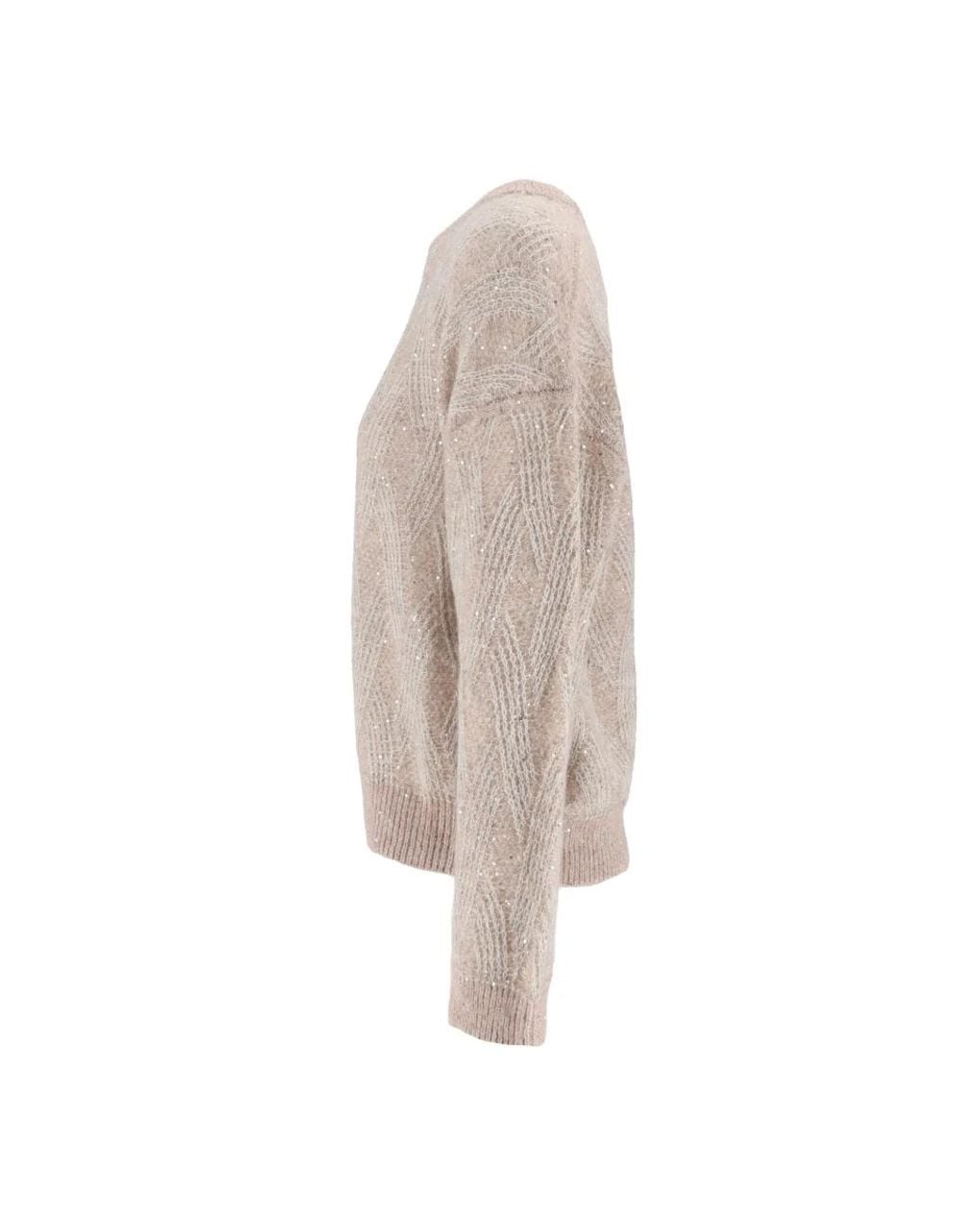 Peserico Gray Strickpullover