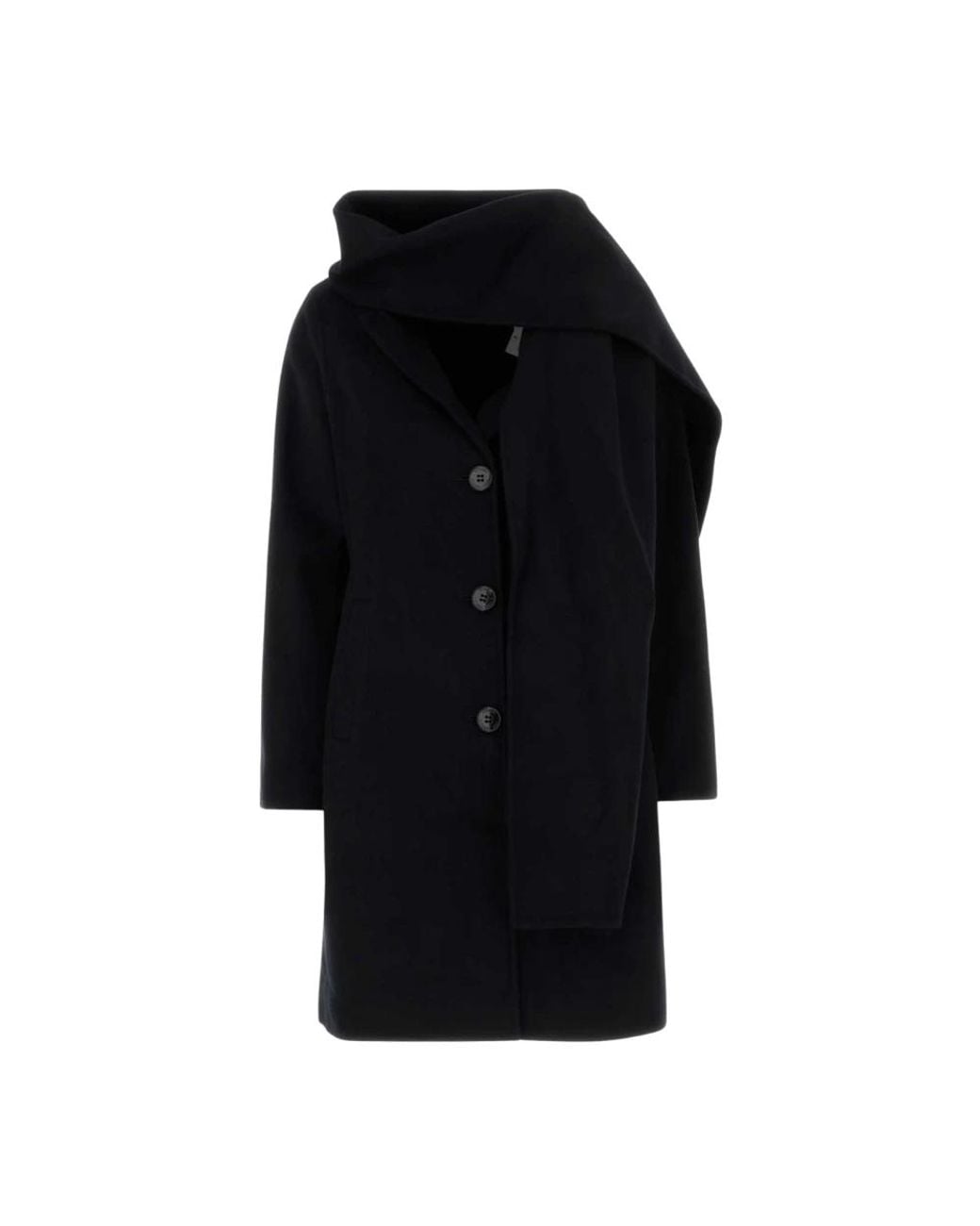 Michael Kors Black Single-Breasted Coats