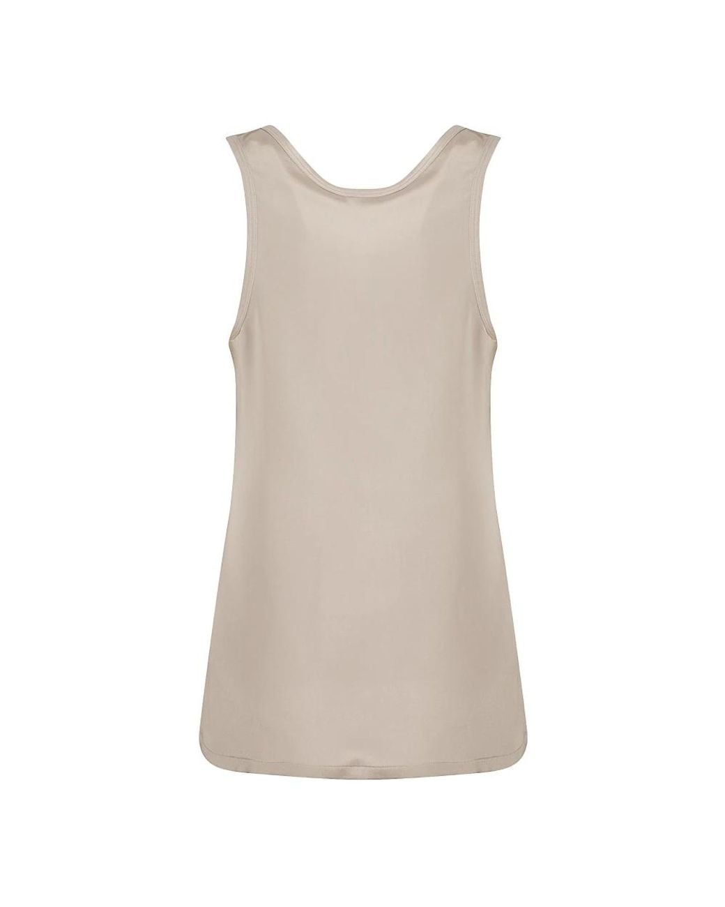 Max Mara Brown Sleeveless Tops