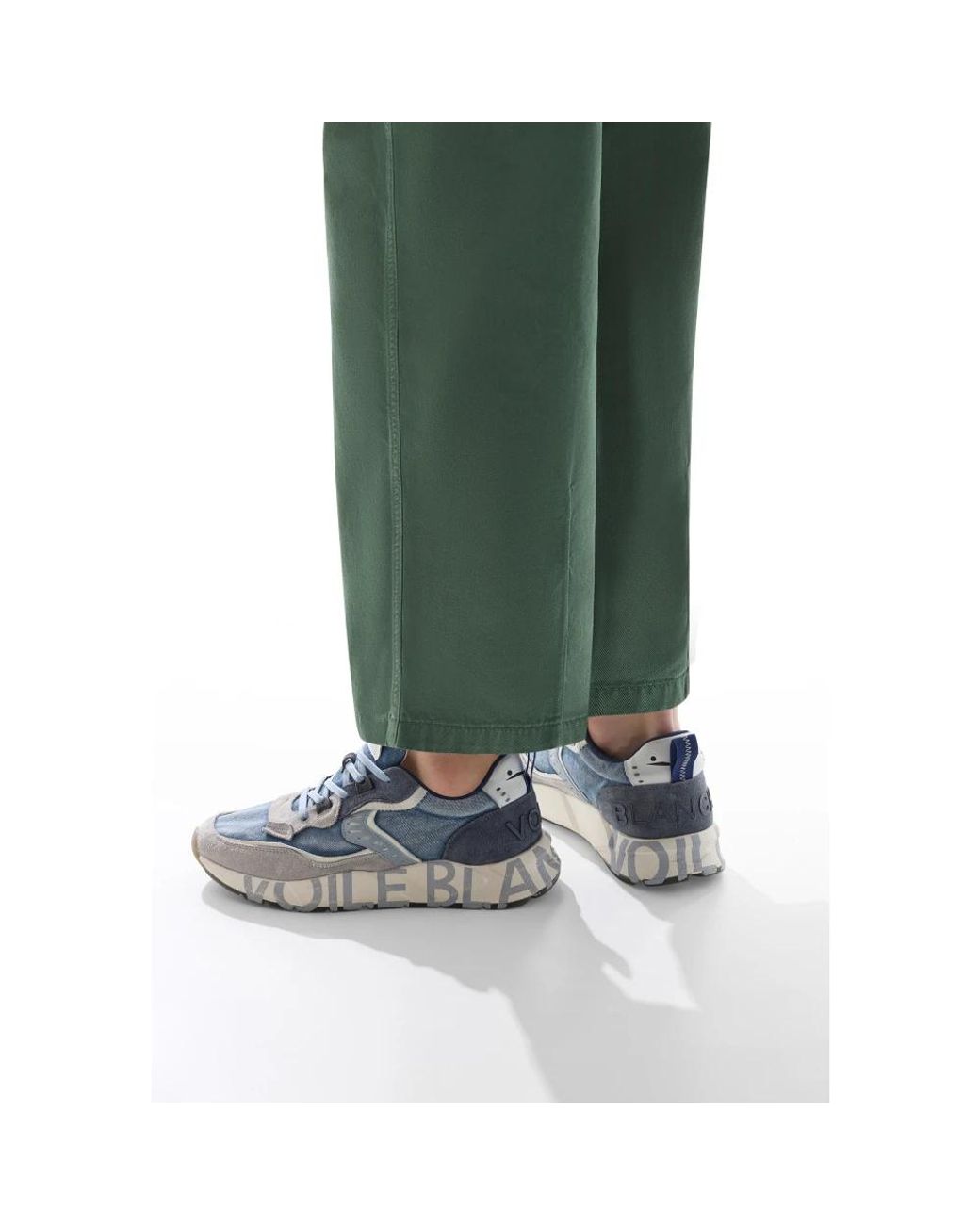 Voile Blanche Blue Sneakers for men