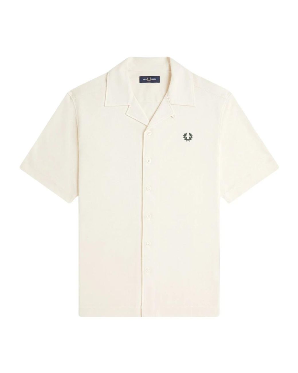 Fred Perry White Short Sleeve Shirts for men
