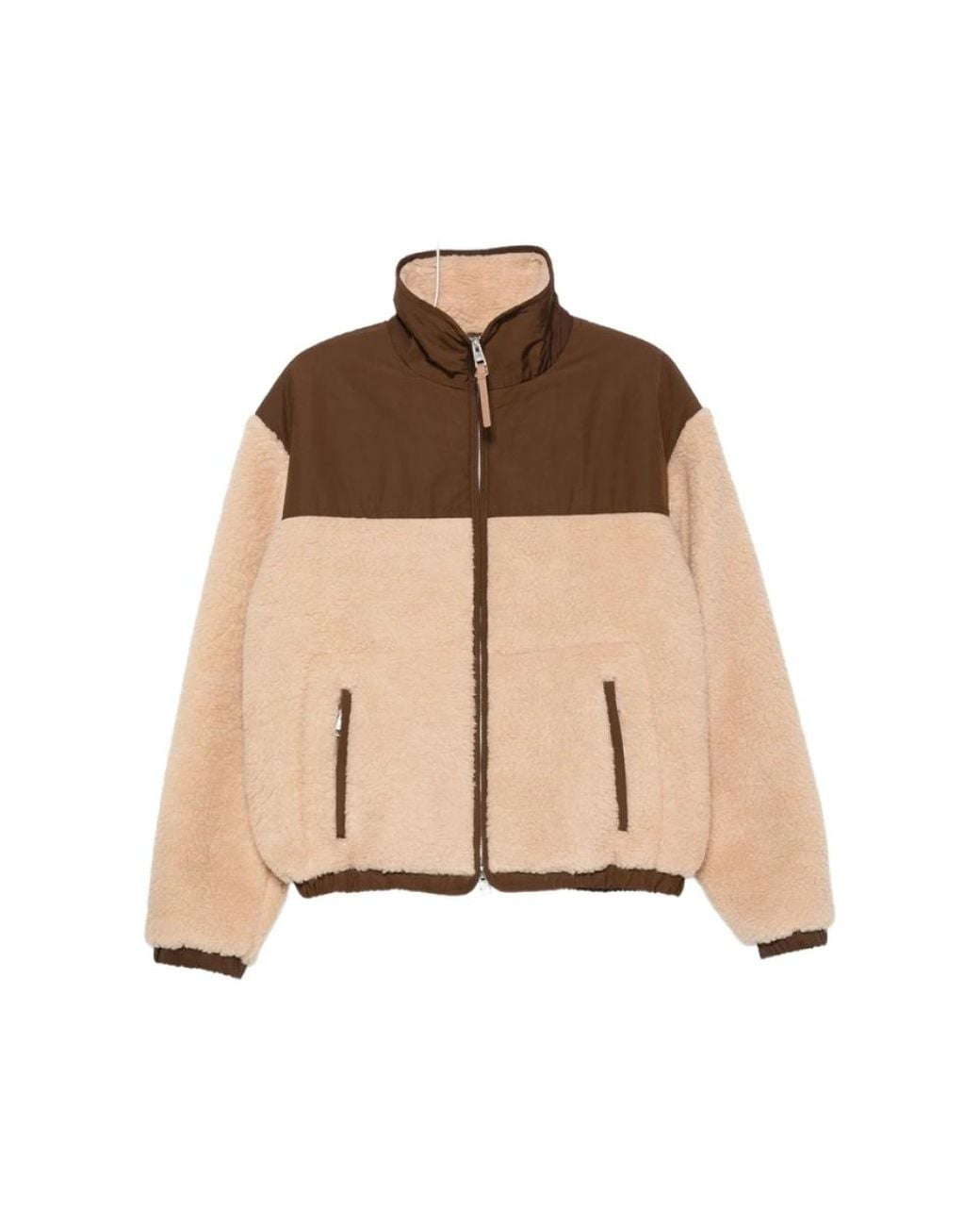 AMI Natural Faux Fur & Shearling Jackets for men