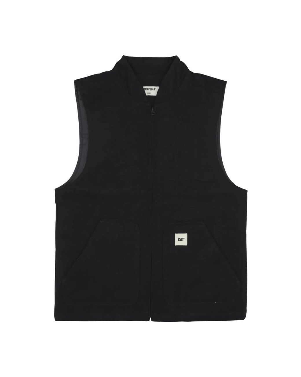 Vests di Caterpillar in Black da Uomo