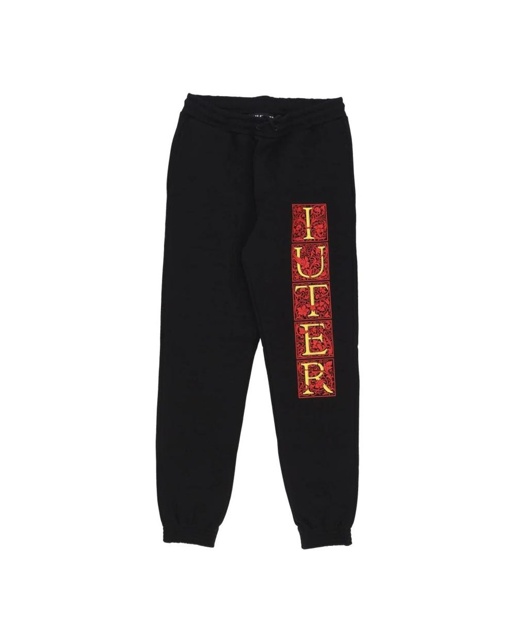 Iuter Black Sweatpants for men