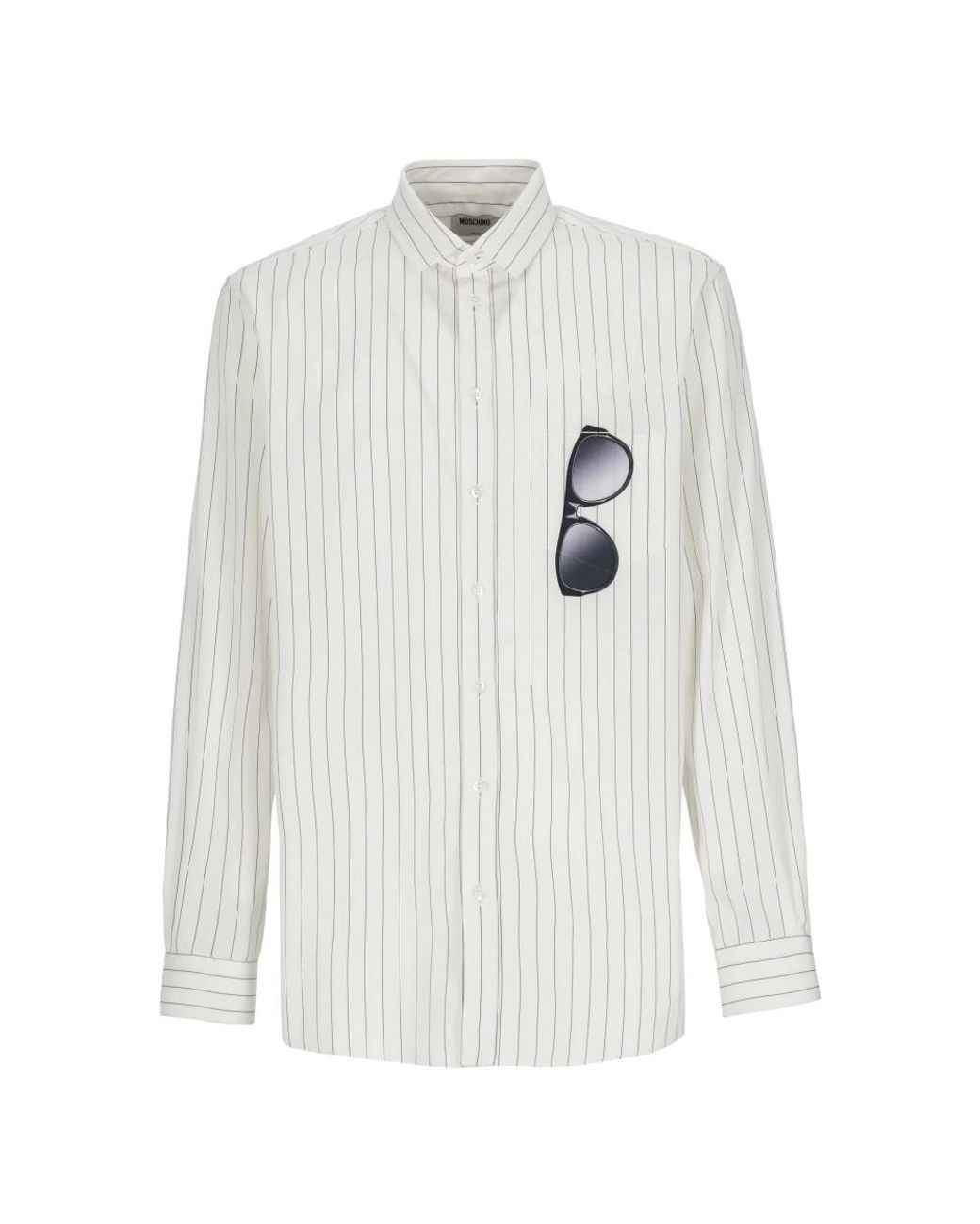Moschino White Formal Shirts for men