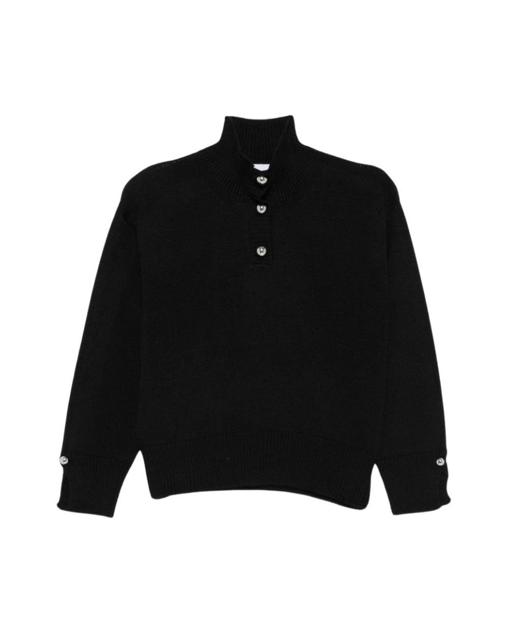Turtlenecks di Alpha Studio in Black