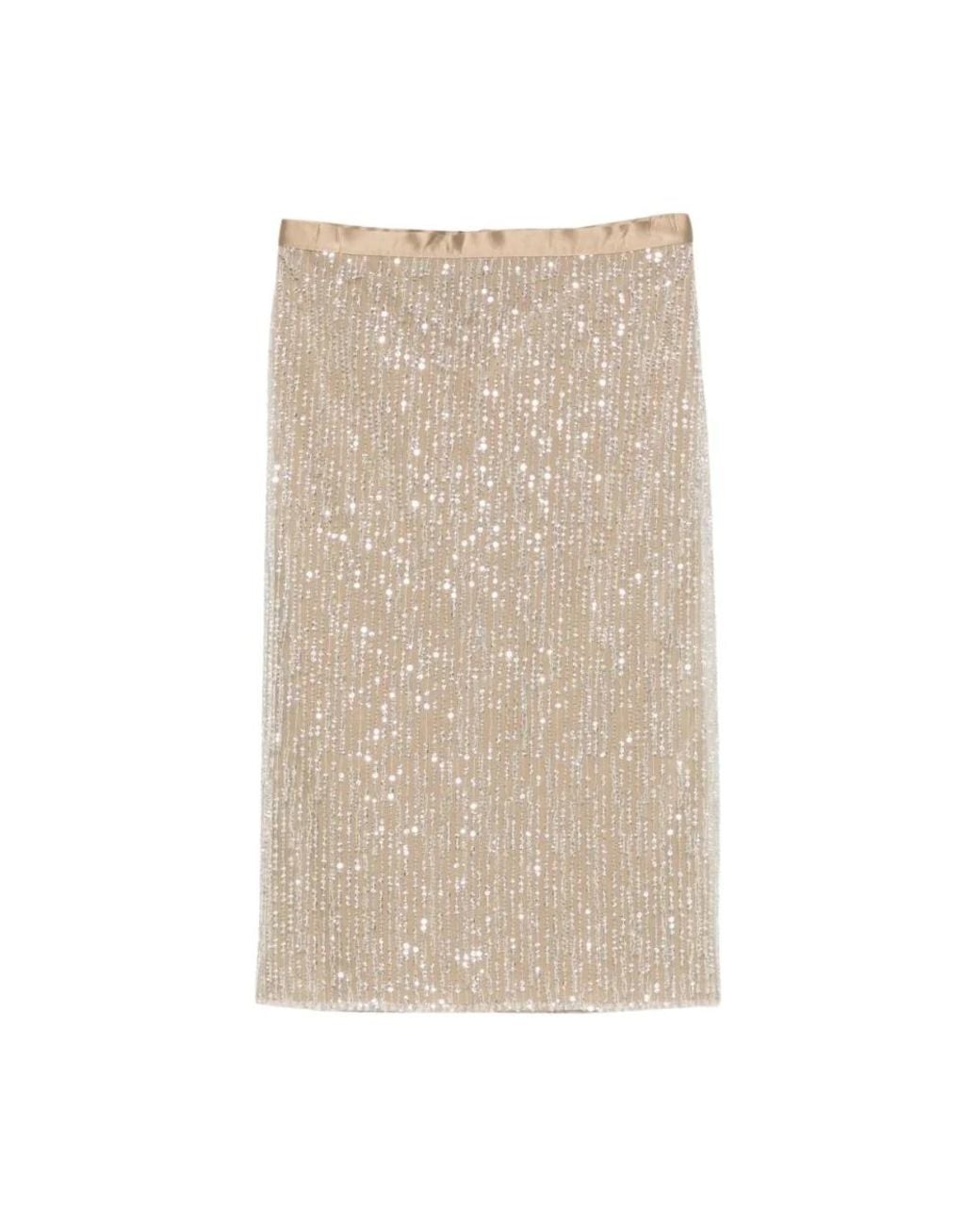 AMI Natural Pencil Skirts