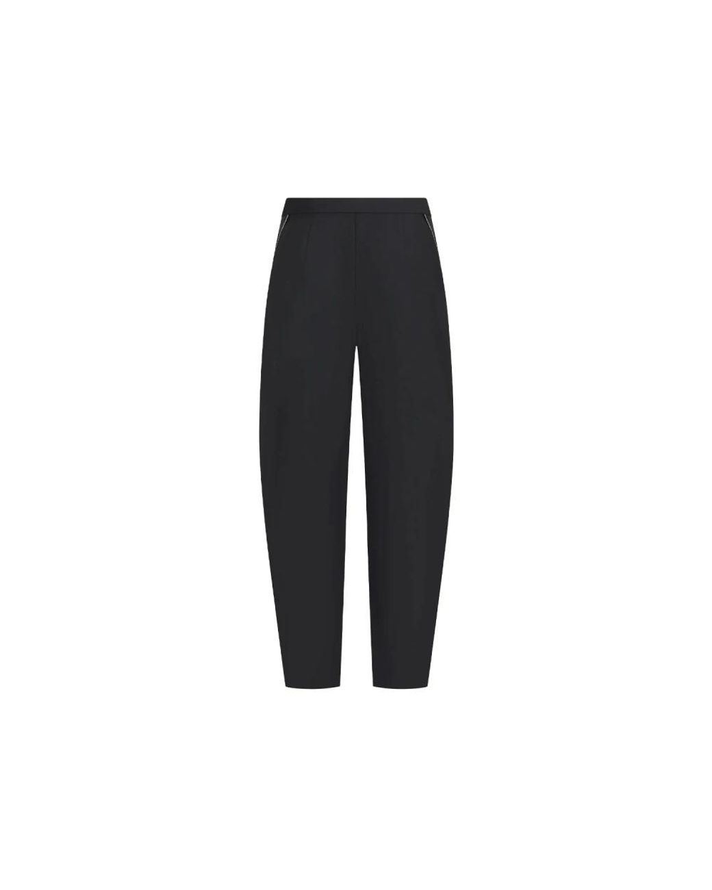 Karl Lagerfeld Black Tapered Trousers