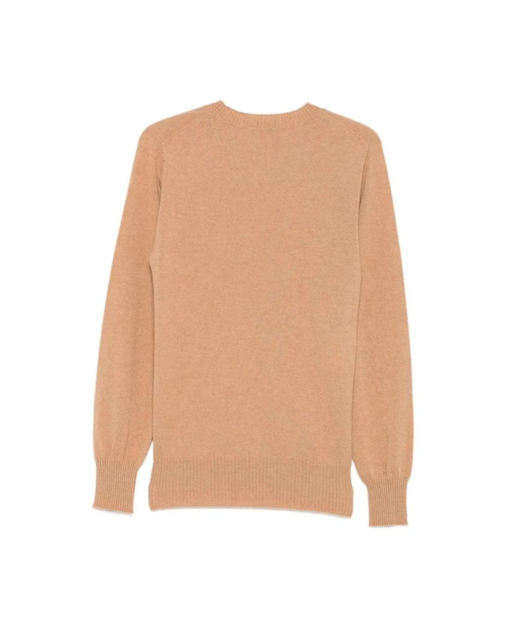 Alberta Ferretti Natural Cashmere Knitwear