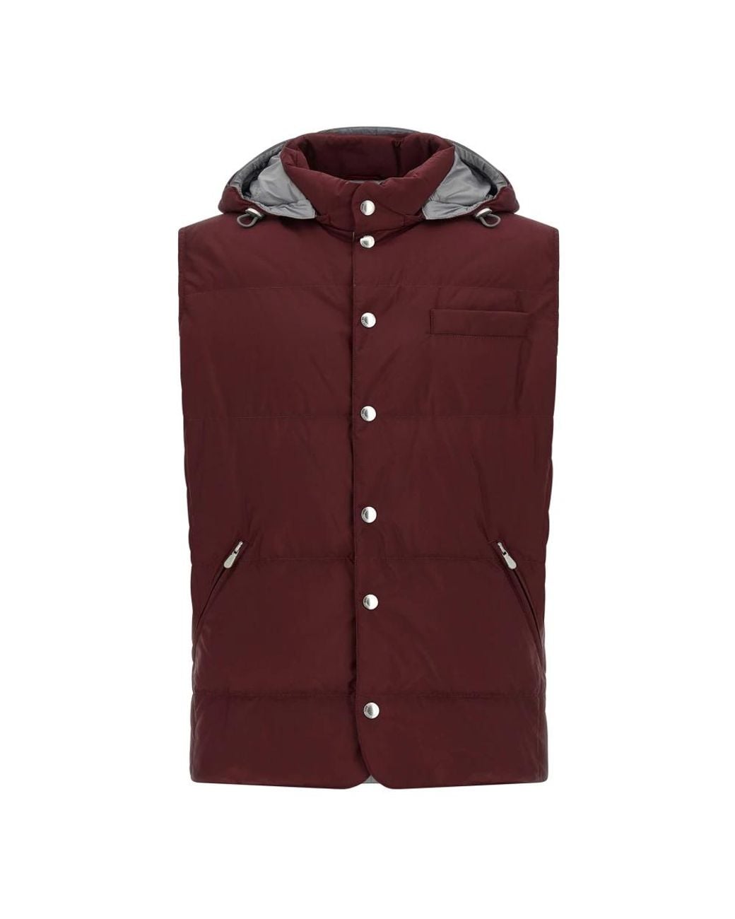 Brunello Cucinelli Purple Waistcoats for men