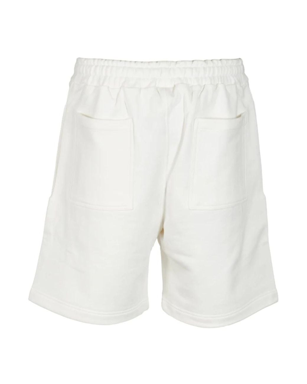 A PAPER KID White Casual Shorts for men