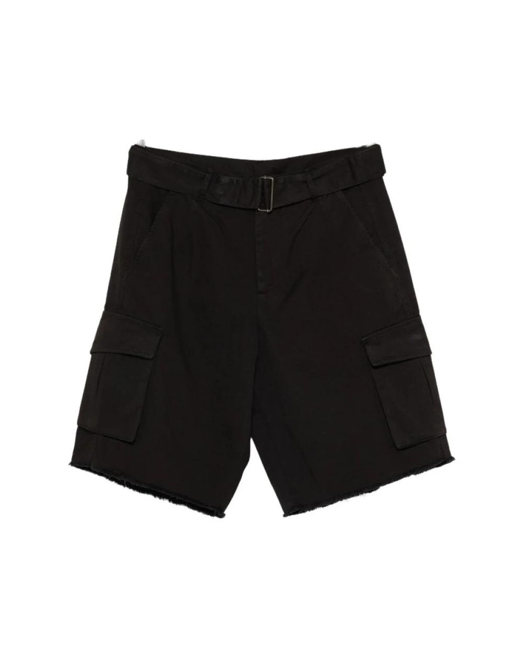 Laneus Black Casual Shorts for men