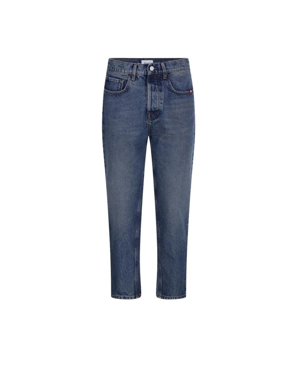 AMISH Blue Straight Fit Jeans for men
