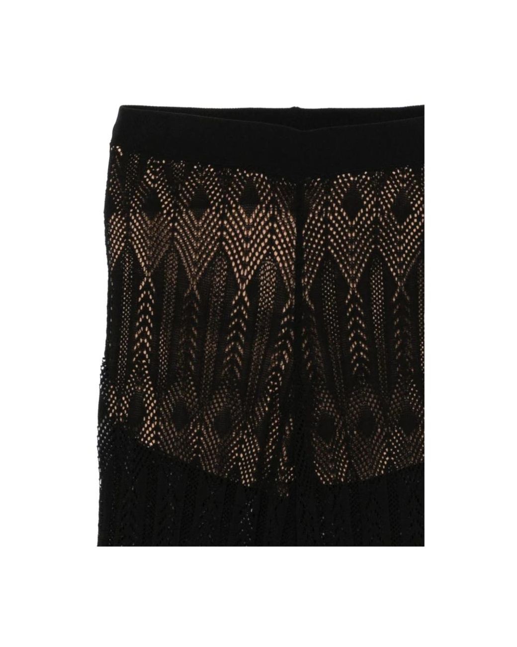 Liu Jo Black Wide Trousers