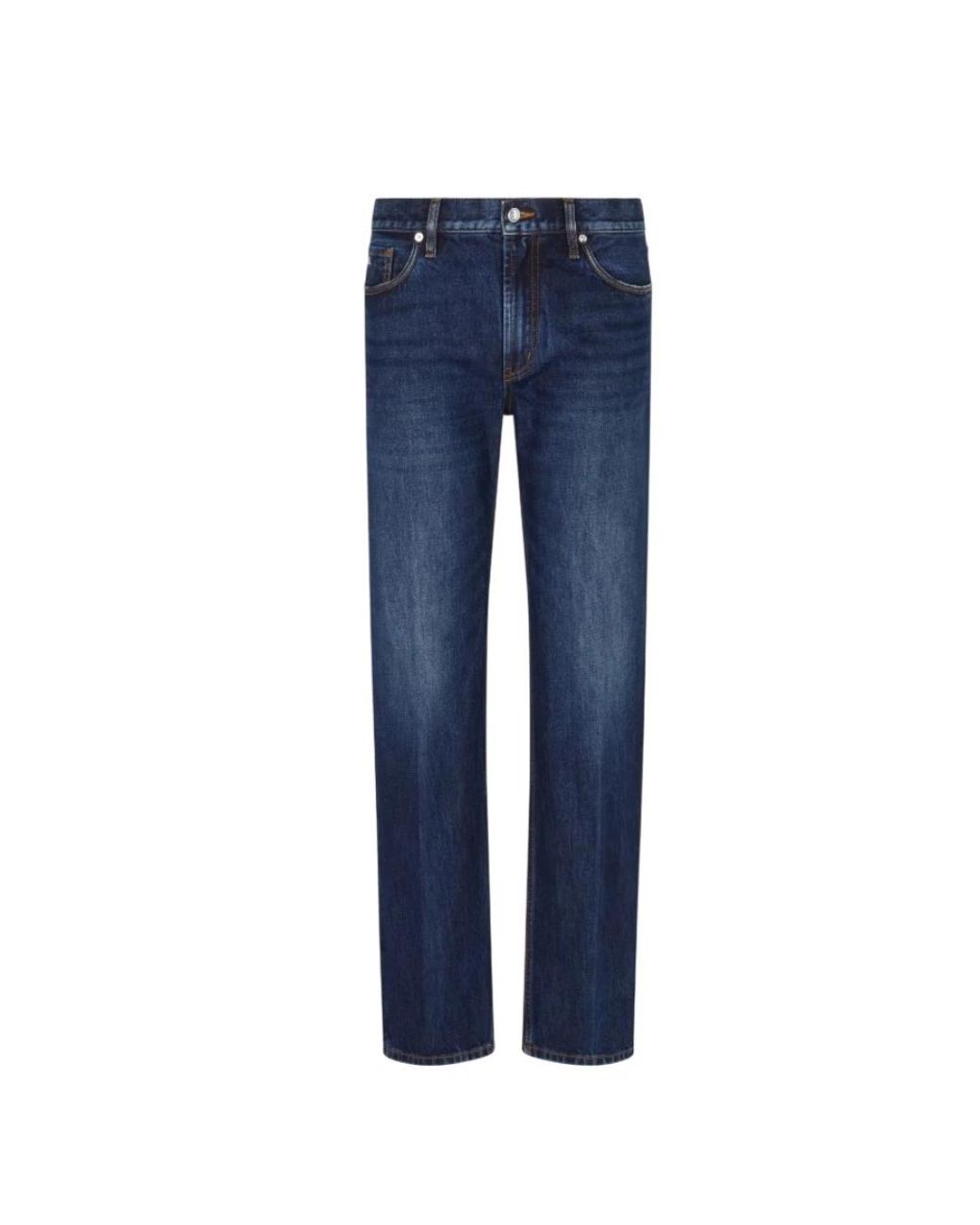 Emporio Armani Blue Straight Fit Jeans for men