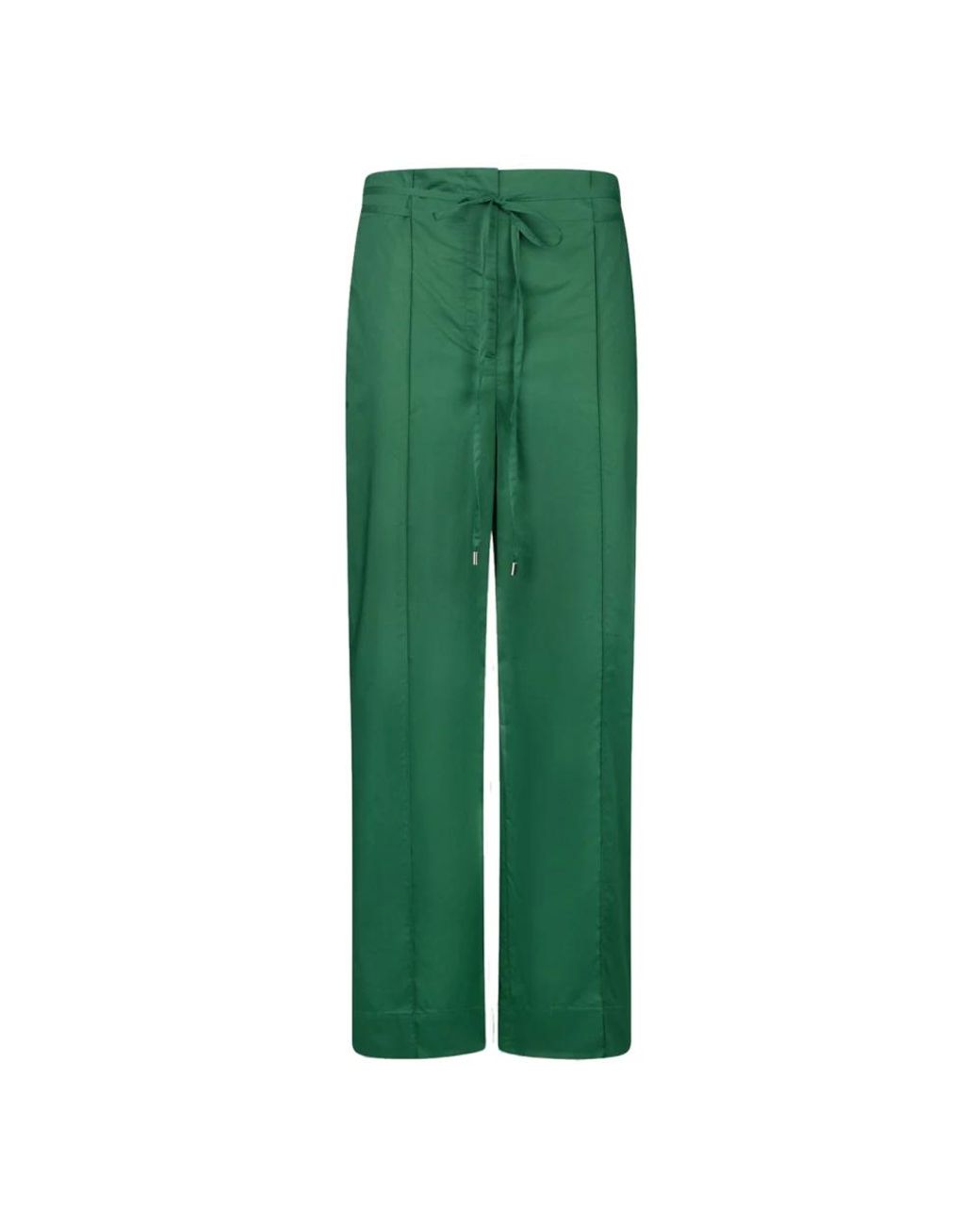 Liu Jo Green Straight Trousers