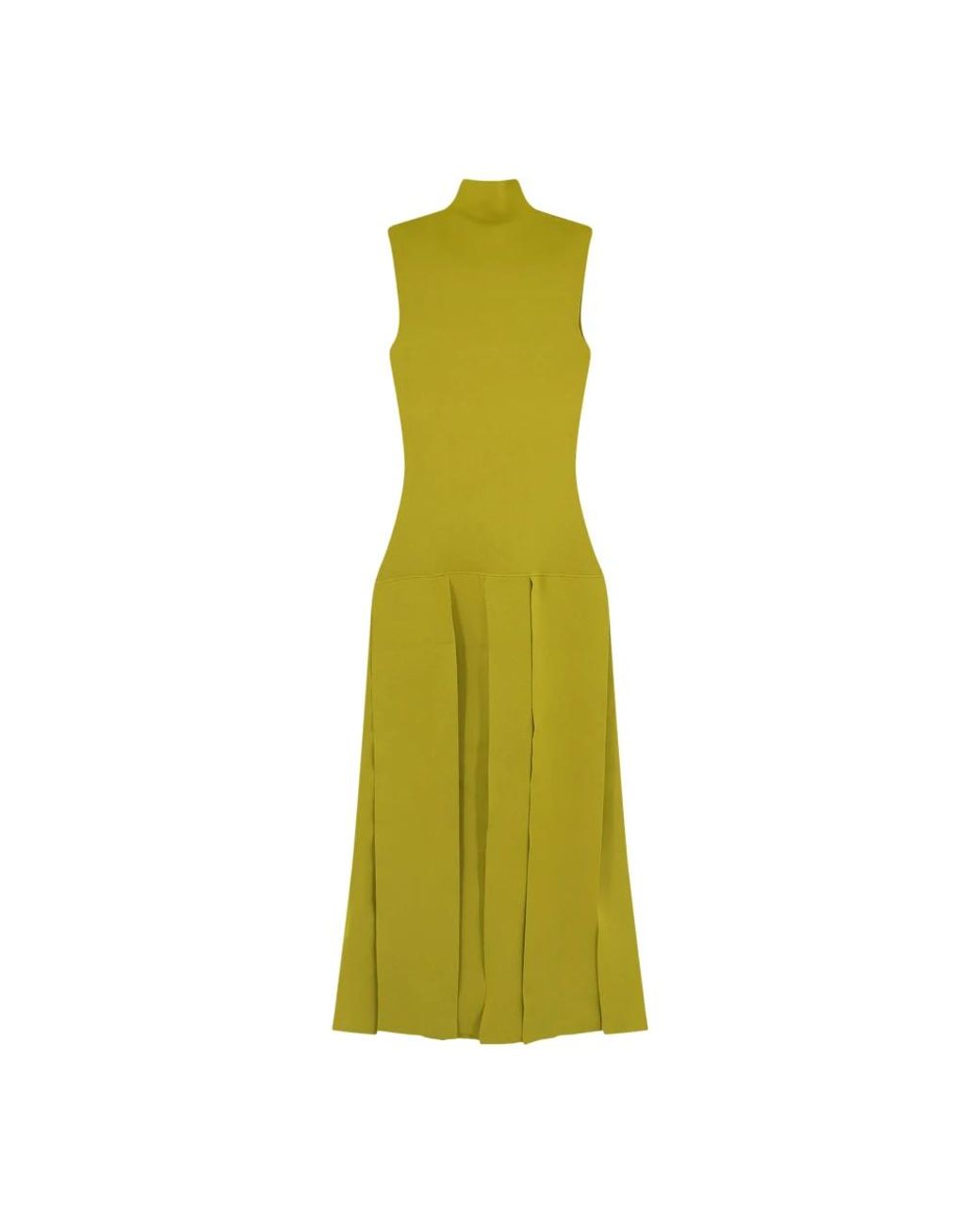 Midi Dresses Alaïa de color Green