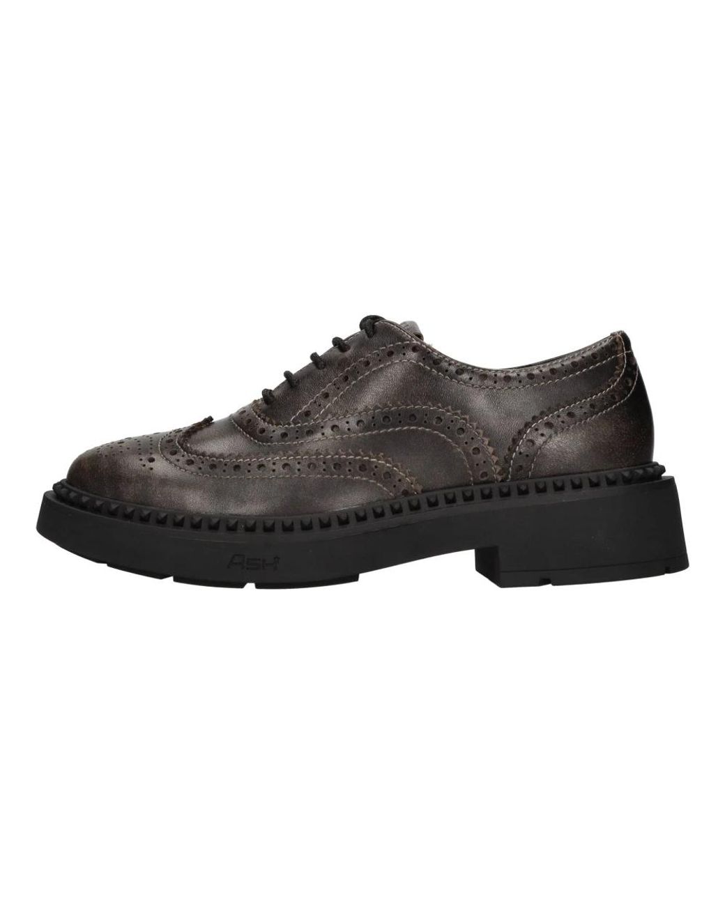 Ash Brown Laced Shoes