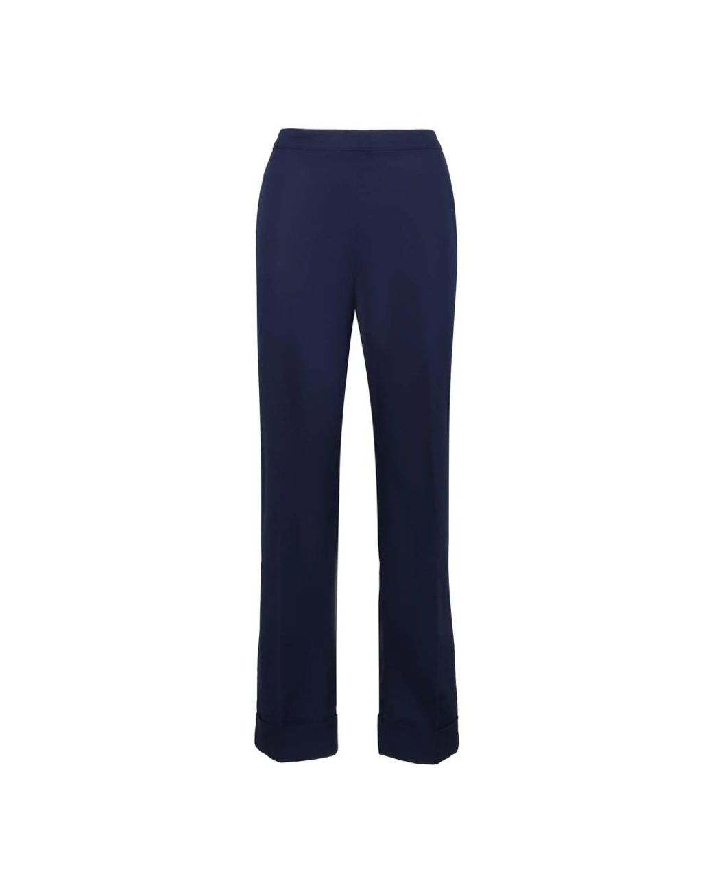 Aspesi Blue Straight Trousers