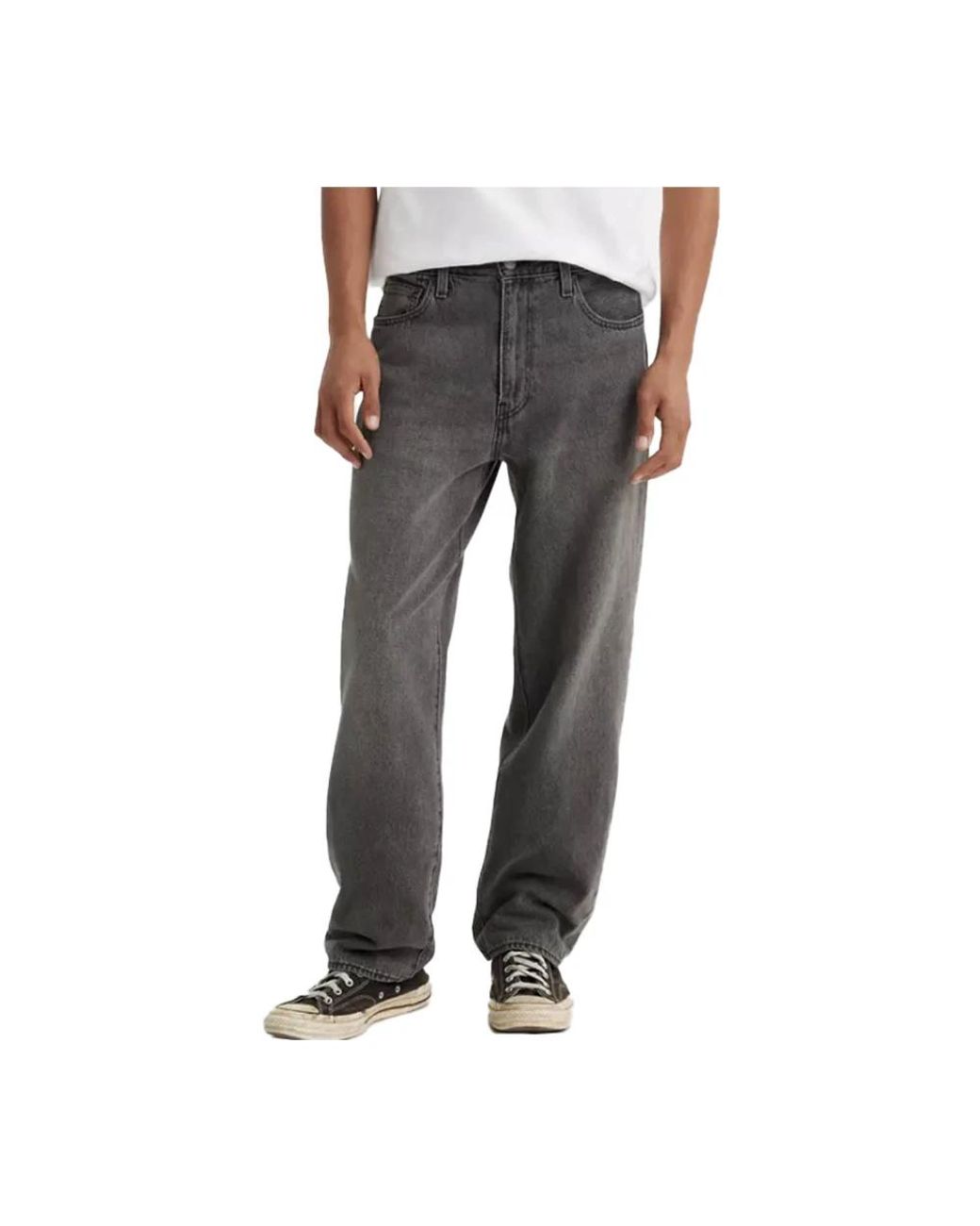 Levi's Gray Straight Fit Jeans for men