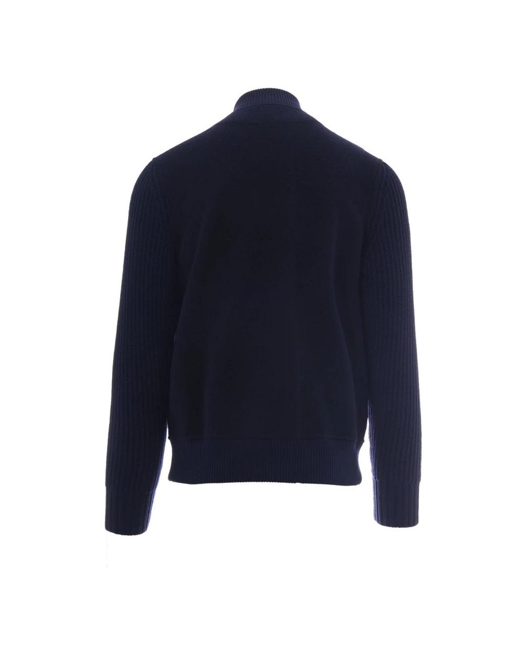Eleventy Blue Zip-Throughs for men