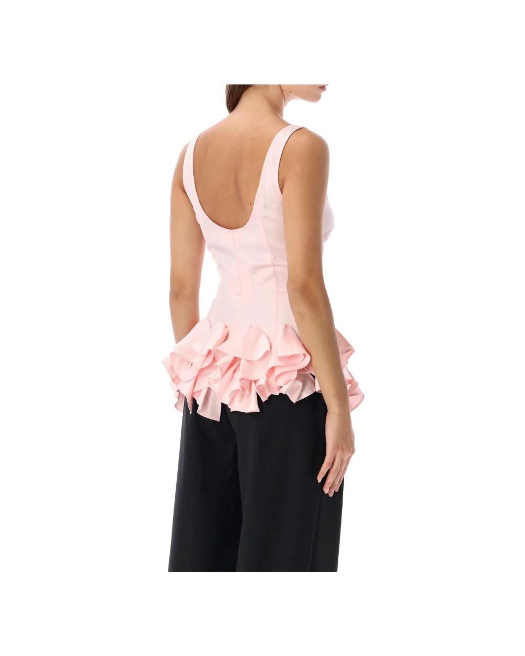 OperaSPORT Pink Sleeveless Tops