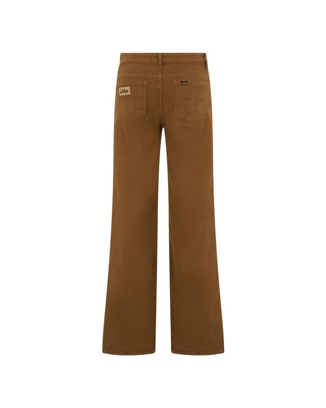 Lois Brown Wide Jeans