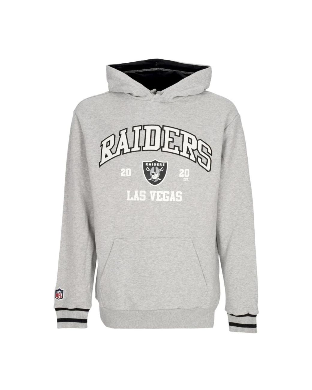 KTZ Gray Lightweight Hoodie Nfl Oversized Hoodie Lasrai for men