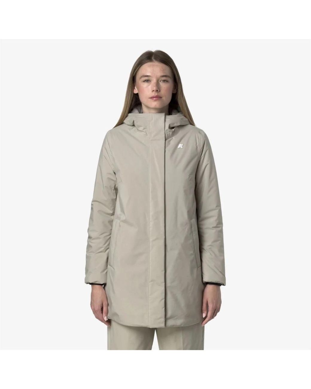 K-Way Gray Parkas