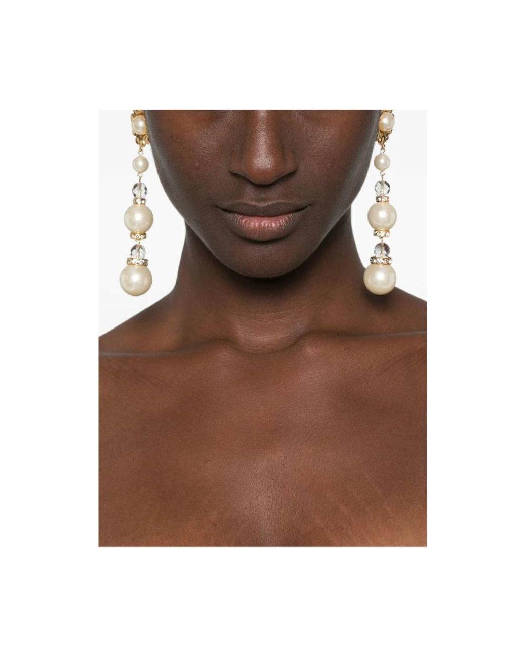 Alessandra Rich Metallic Earrings