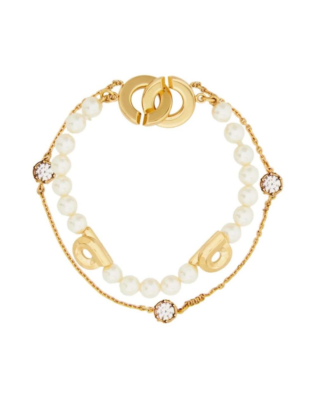 Ferragamo Accessoires ,Veelkleurig ,Bijoux Armband in het Metallic