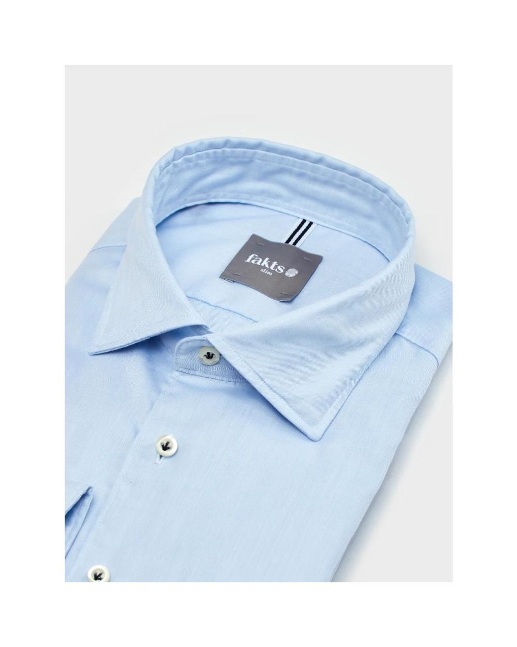 fakts Blue Casual Shirts for men