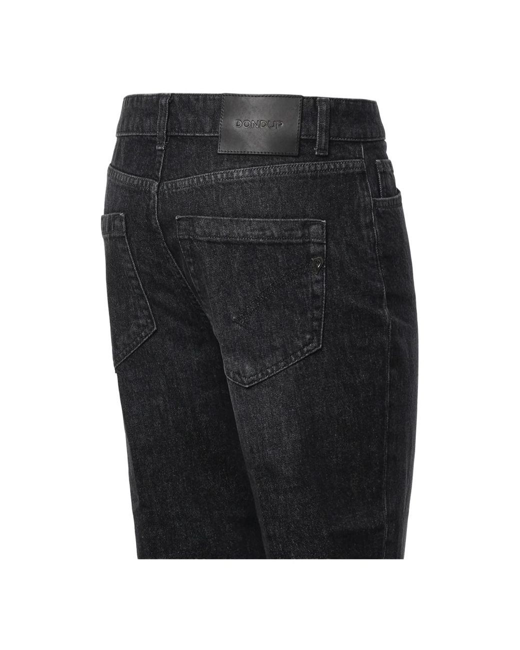 Dondup Black Slim Fit Jeans