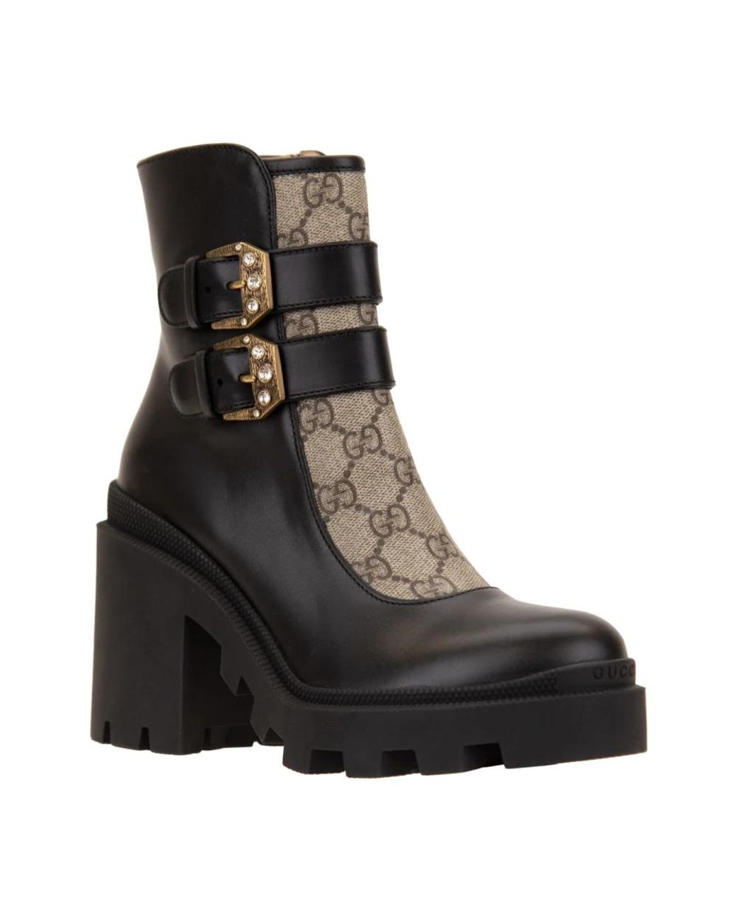 Gucci Black Heeled Boots