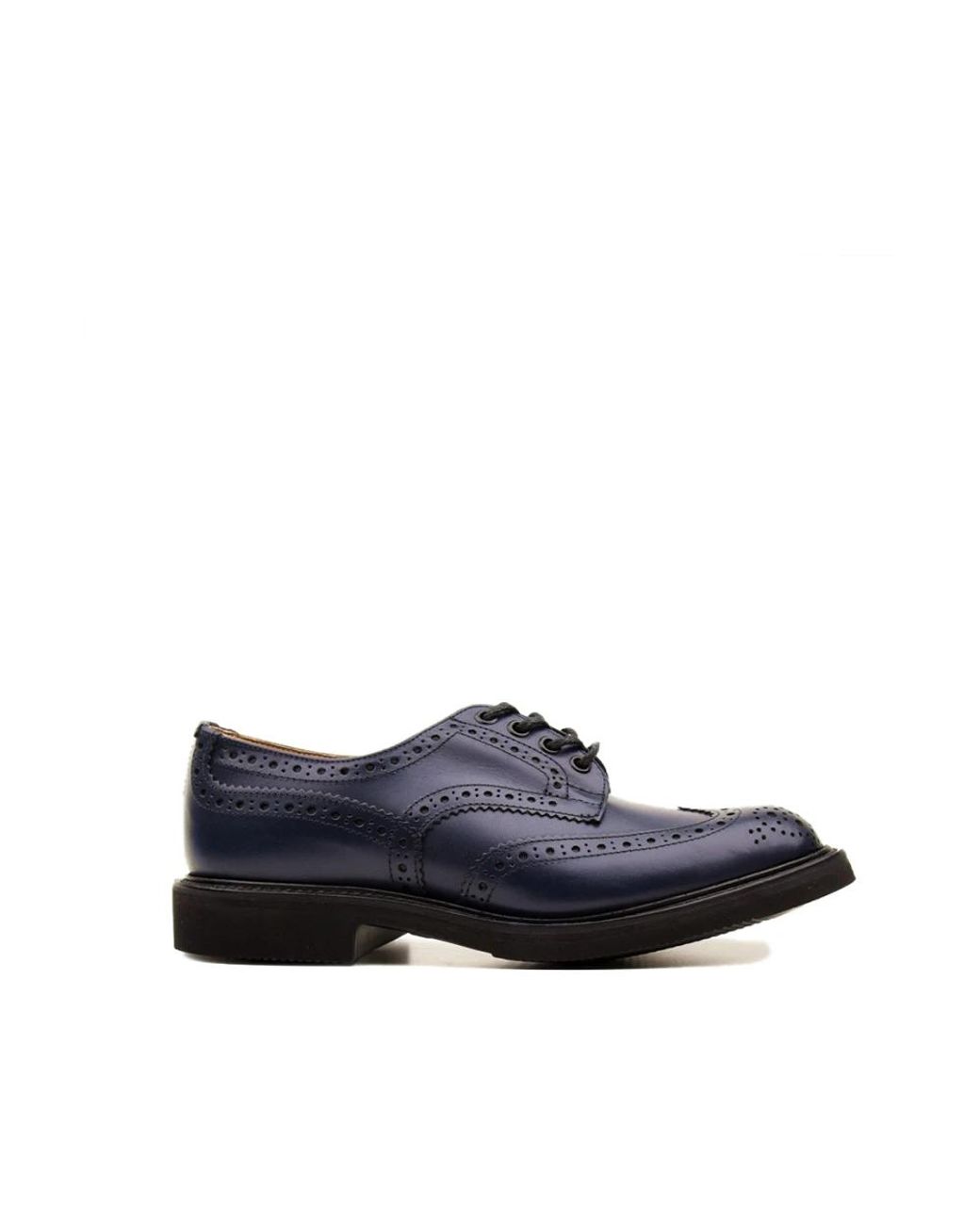 Tricker's Blue Laced Shoes for men
