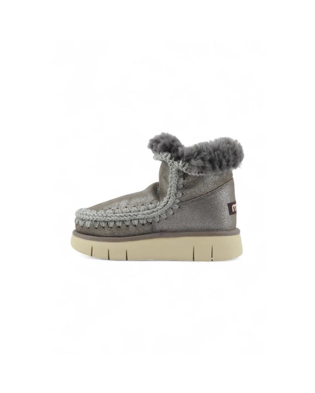Mou Gray Winter Boots