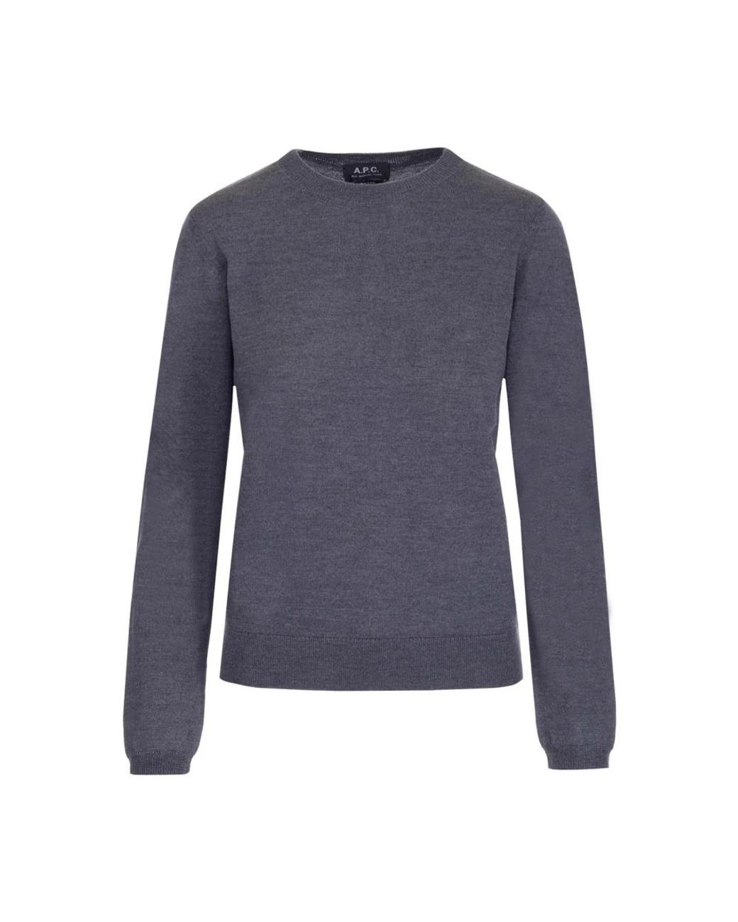 A.P.C. Basic Pullover in het Blue