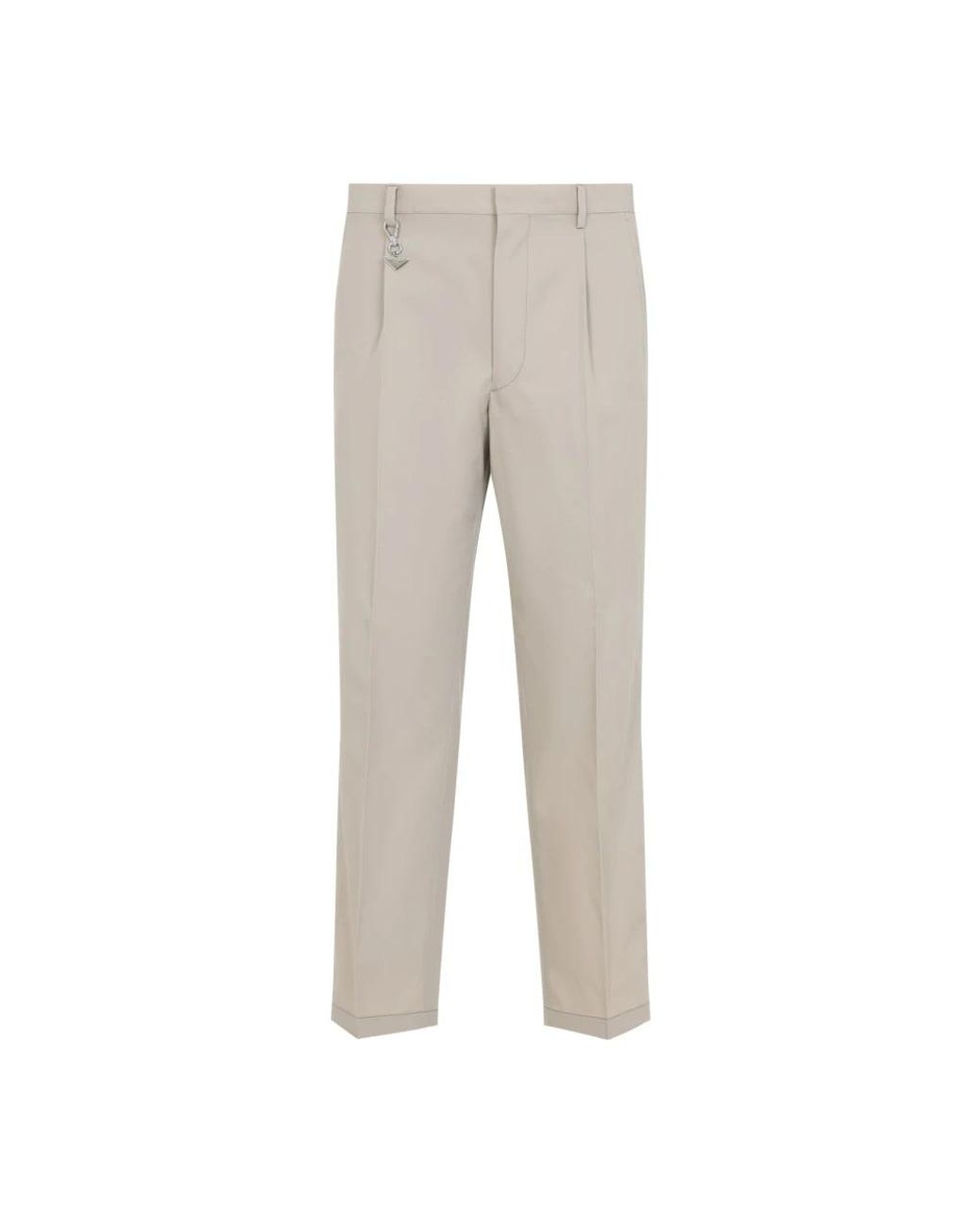 Prada Gray Suit Trousers for men