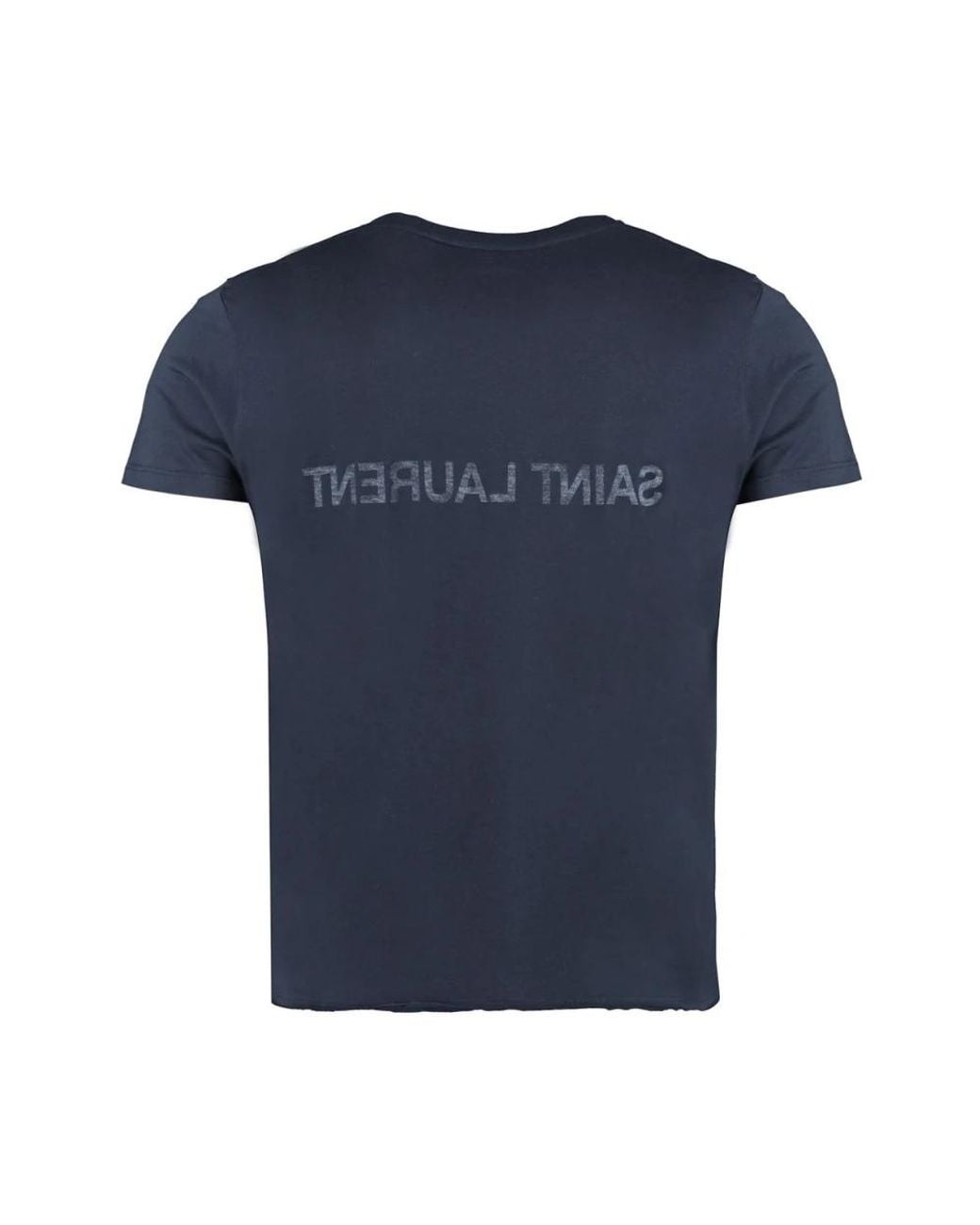 Saint Laurent Blue T-Shirts for men