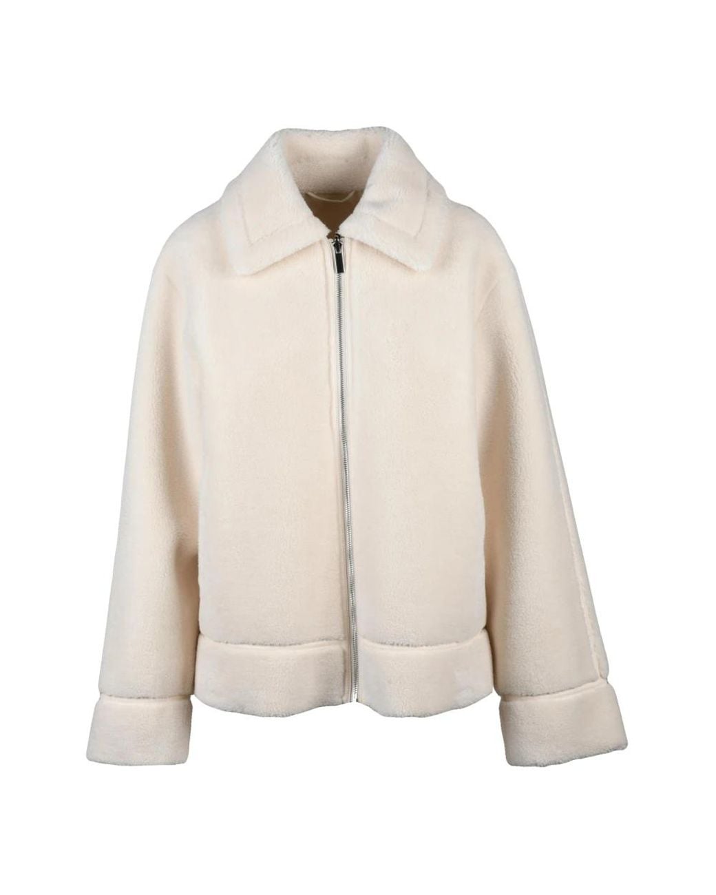 Pennyblack Natural Faux Fur & Shearling Jackets