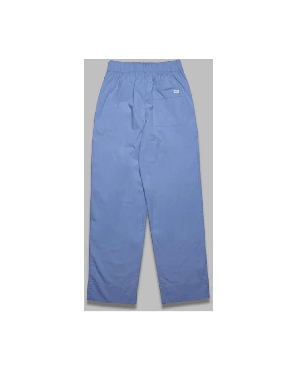 Tekla Blue Wide Trousers