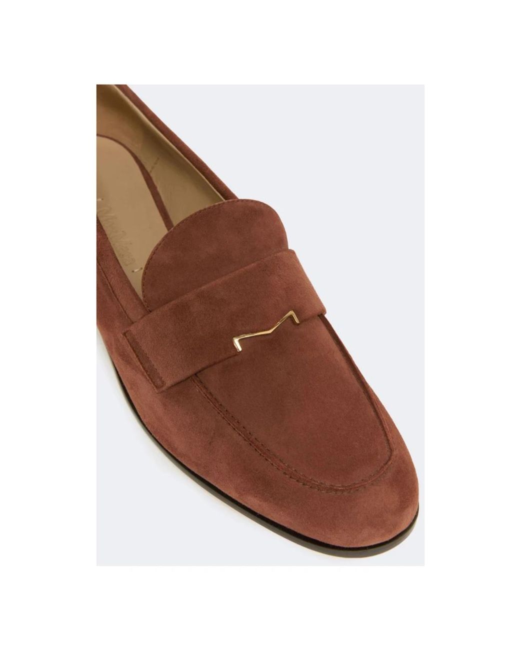 Max Mara Brown Loafers
