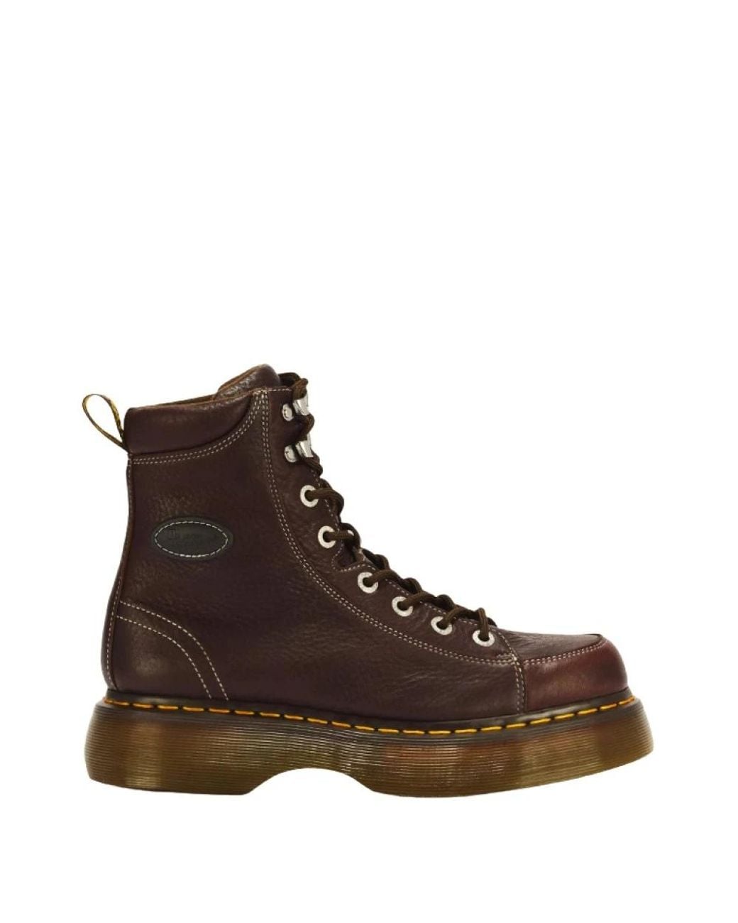 Dr. Martens Brown Lace-Up Boots